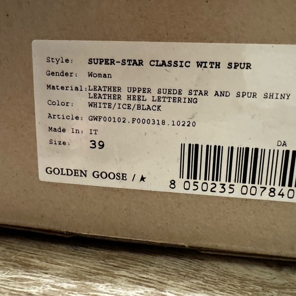 Golden Goose super-star classic with spur - Picture 4 of 5
